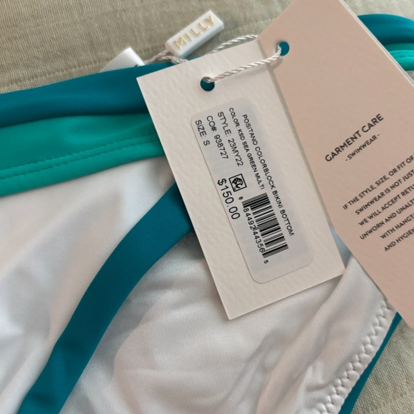 Milly Positano Color Block Triangle Bikini - Picture 4 of 6